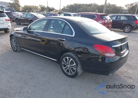 2015 Mercedes-Benz C 300 4Matic from USA, damaged, VIN 55SWF4KB1FU038974